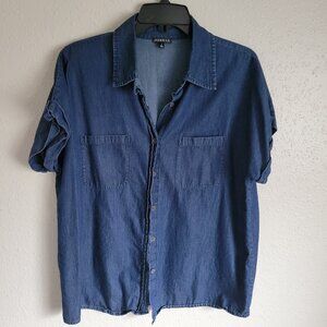 Hannah Women's Denim Short Sleeve Shirt